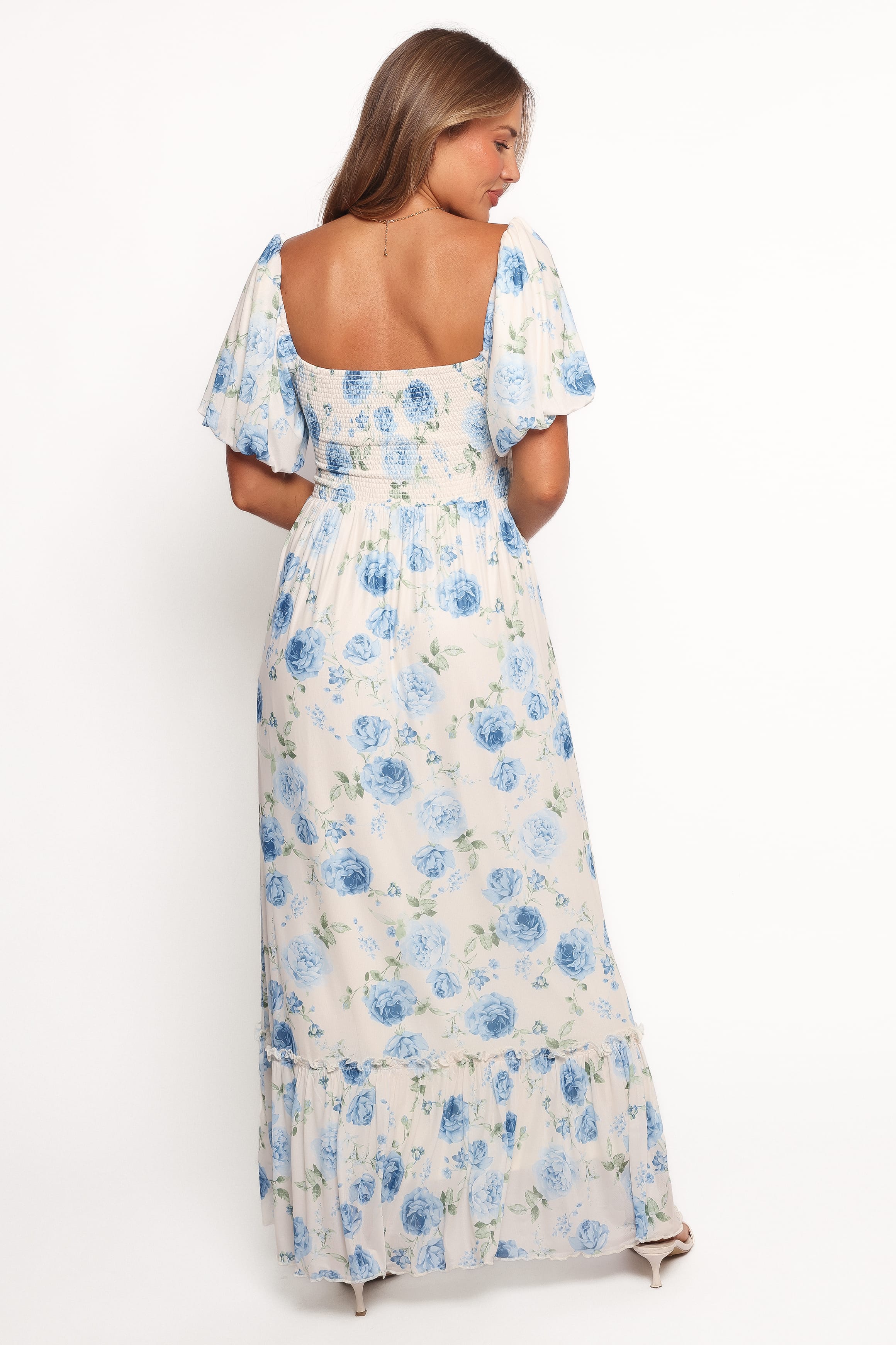 DRESSES Devon Maxi Short Sleeve Dress - Summer Song