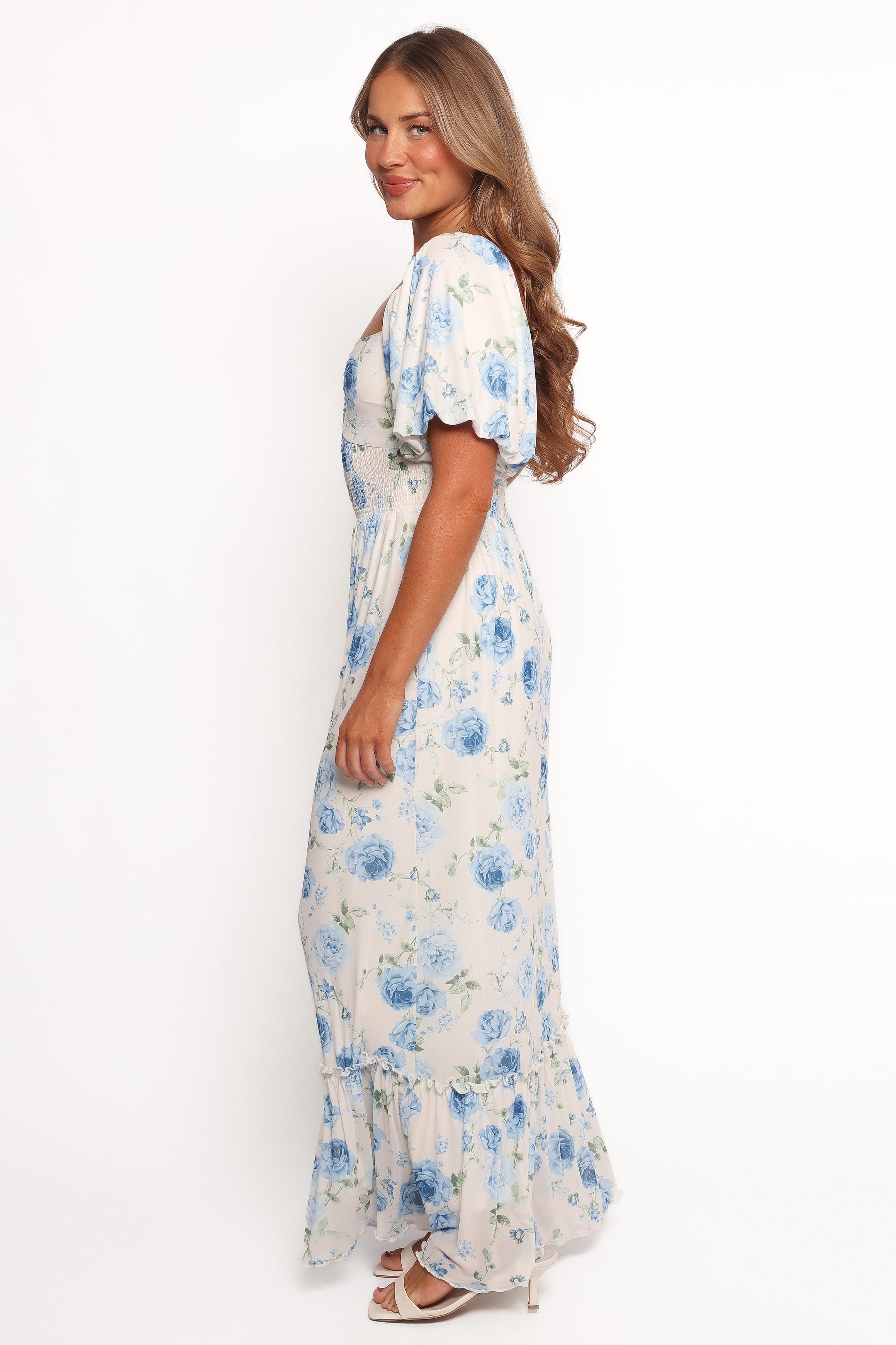 DRESSES Devon Maxi Short Sleeve Dress - Summer Song