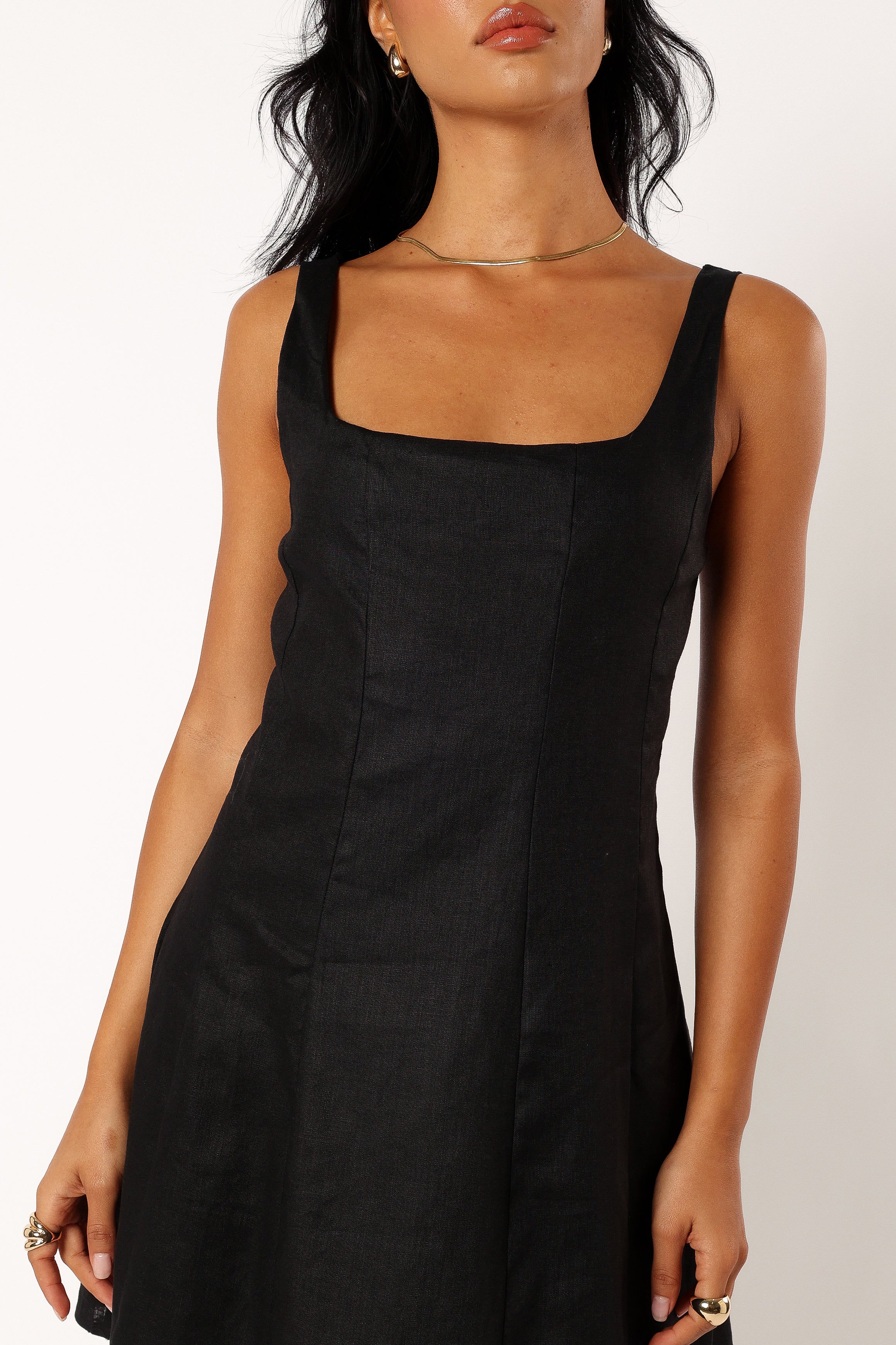 DRESSES @Dillion Mini Dress - Black