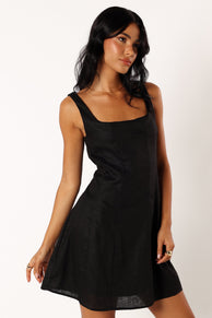 DRESSES @Dillion Mini Dress - Black