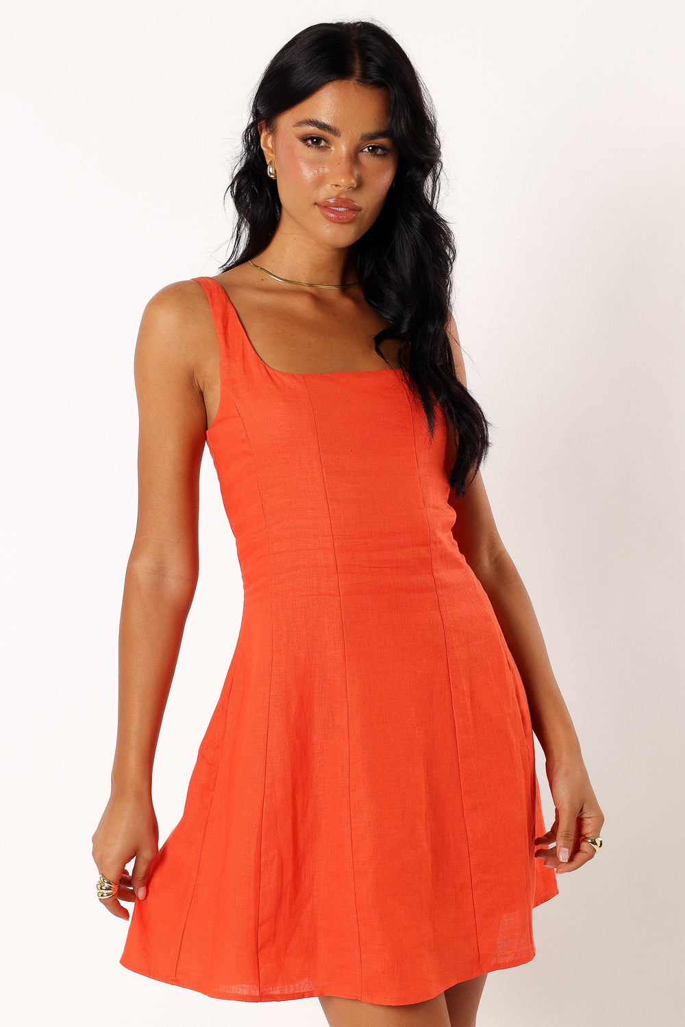 DRESSES @Dillion Mini Dress - Blood Orange