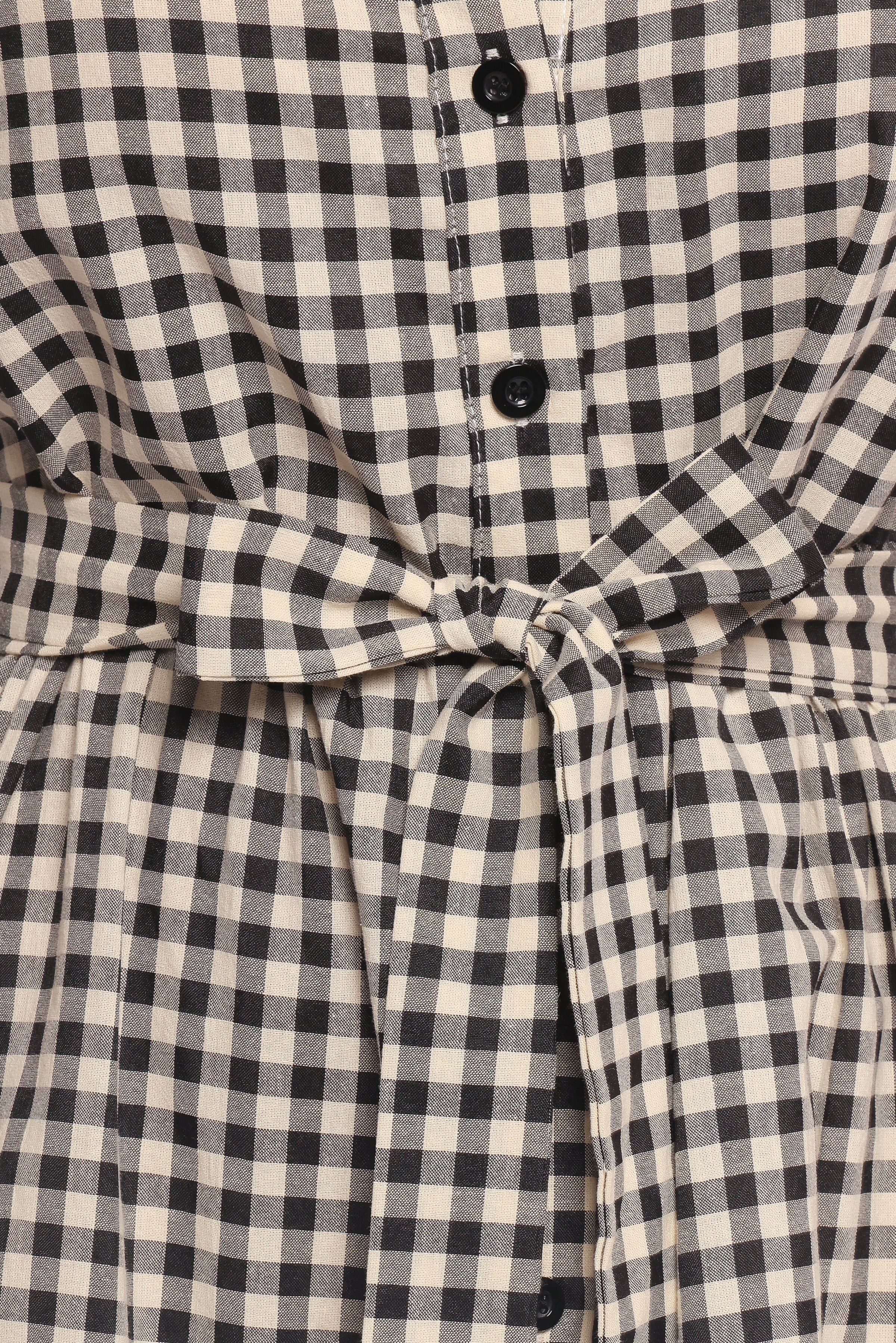 DRESSES Dixon Maxi Dress - Black Cream Gingham