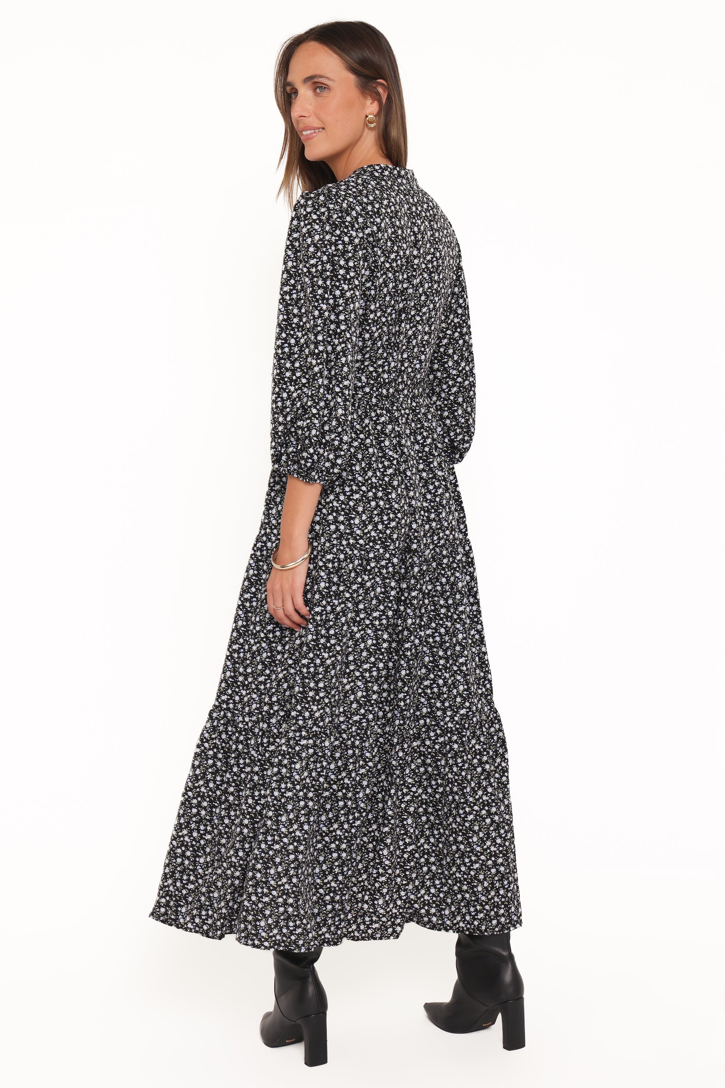 DRESSES Dixon Maxi Dress - Black Ditsy Floral