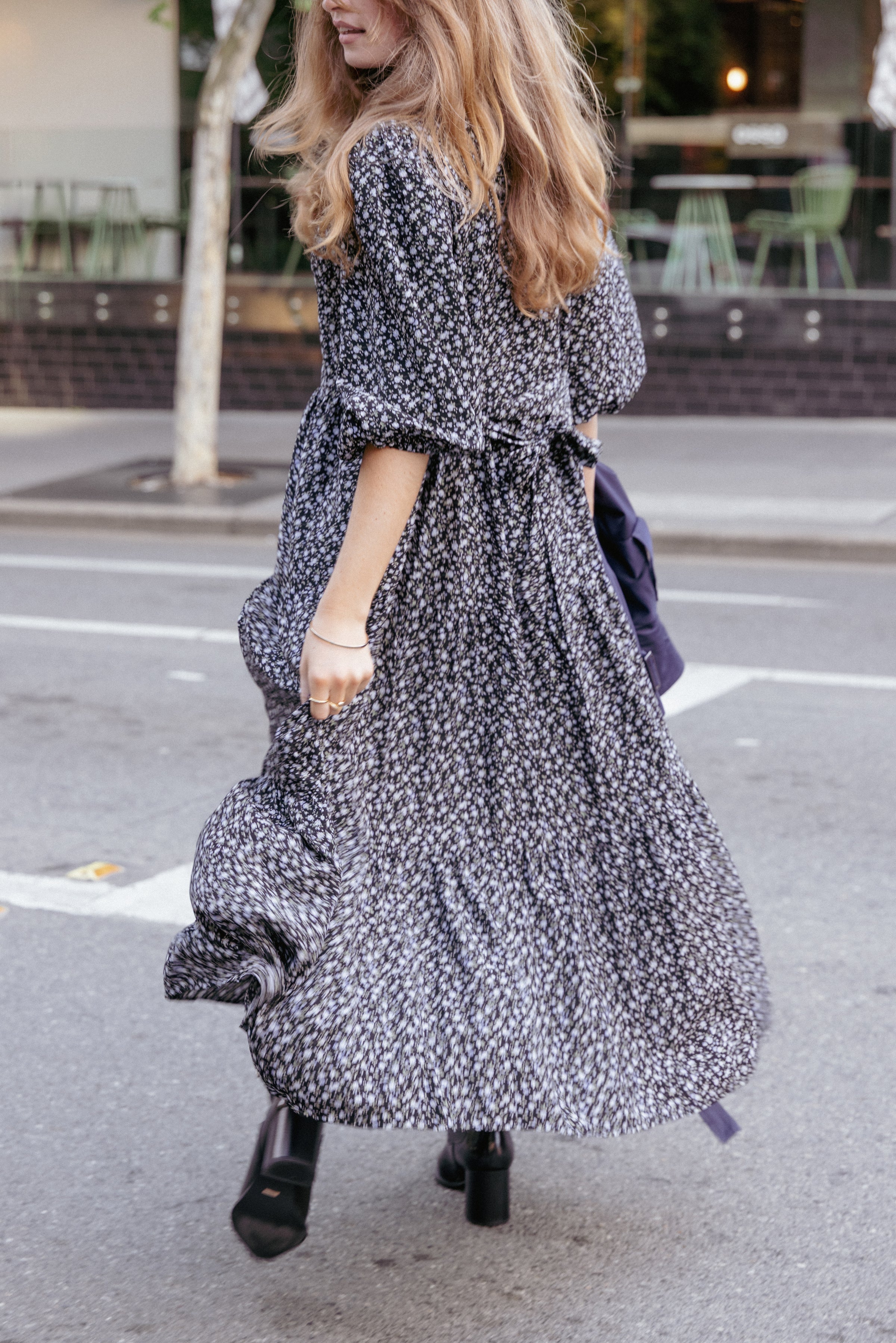 DRESSES Dixon Maxi Dress - Black Ditsy Floral