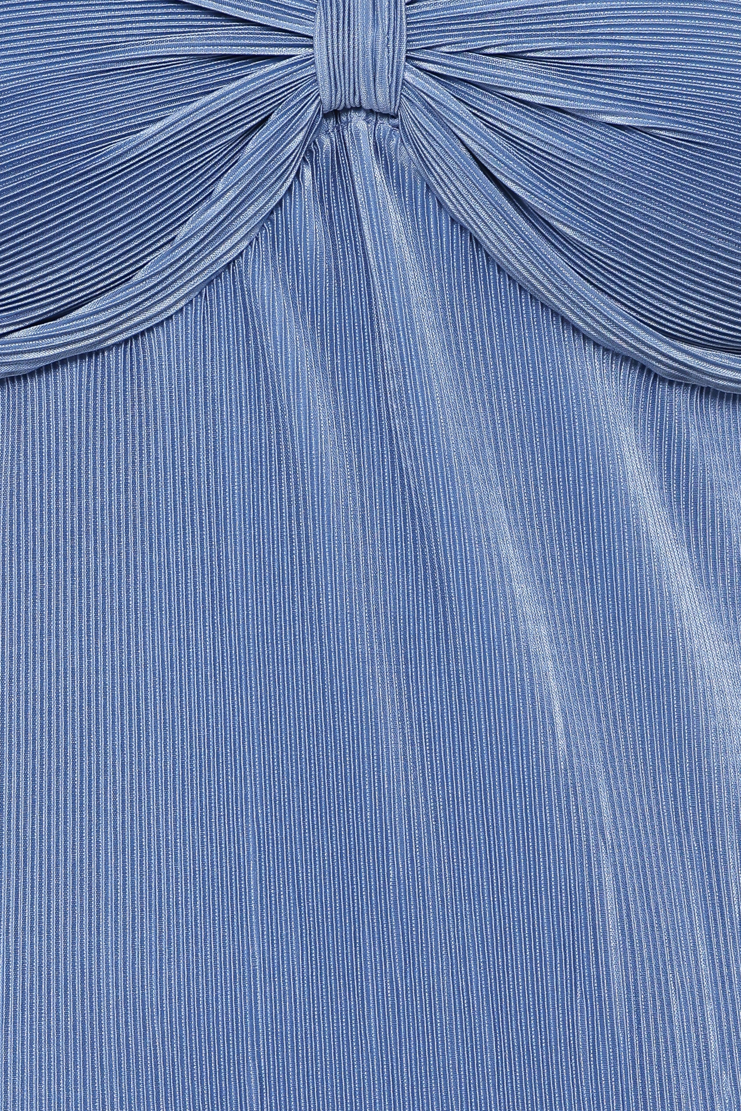 DRESSES Dolores Pleated Maxi Dress - Cornflower Blue