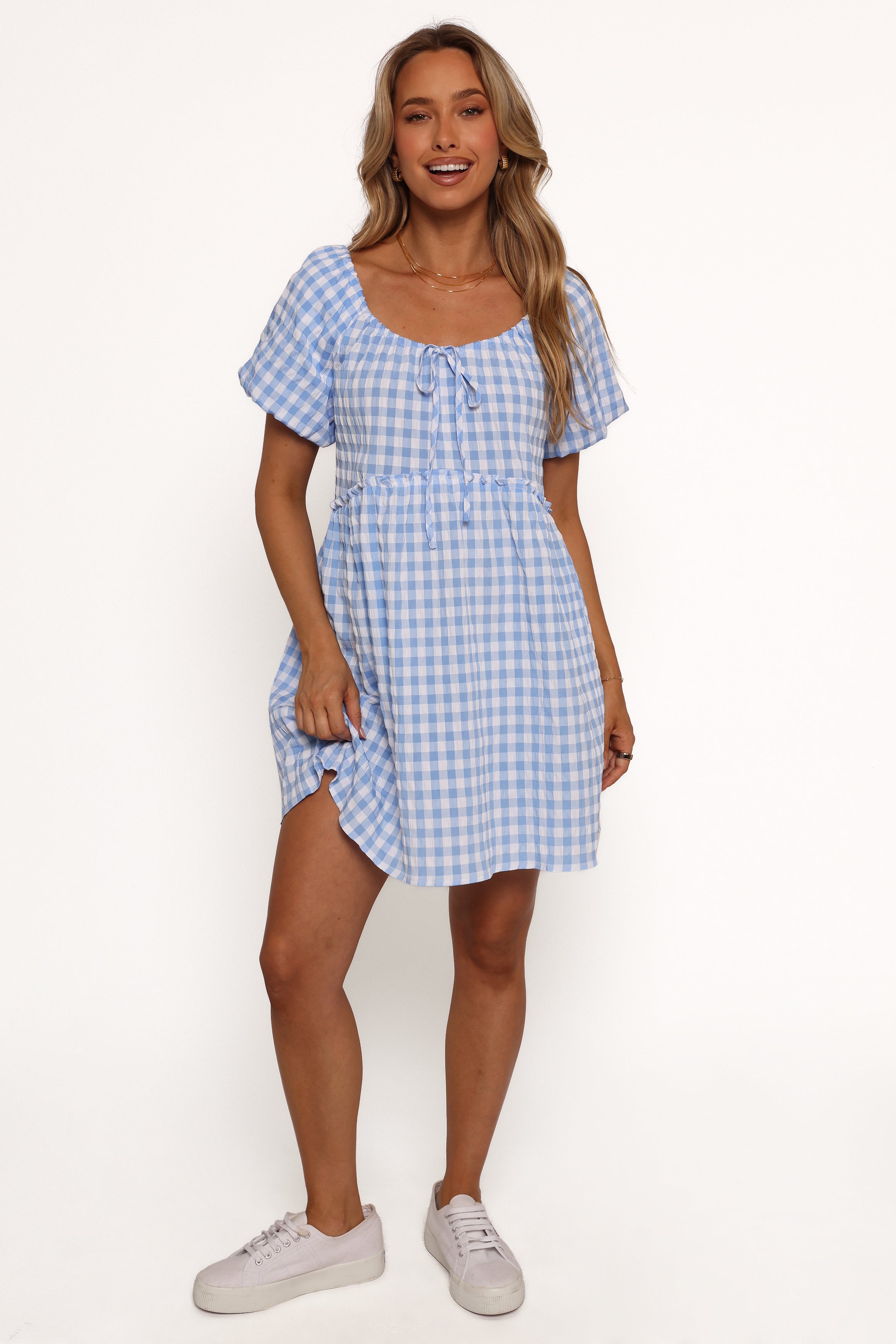 DRESSES Dorothea Mini Dress - Blue