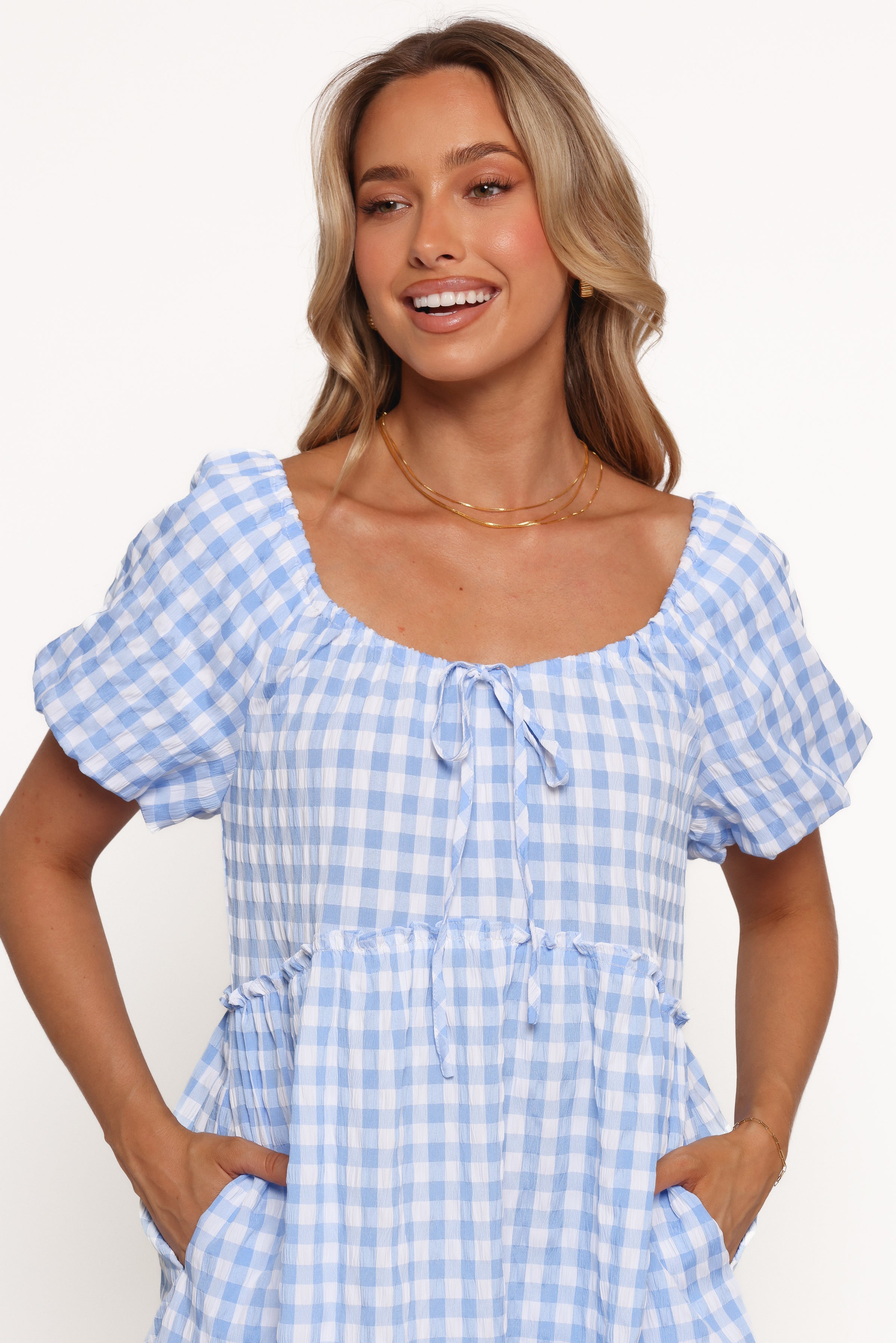DRESSES Dorothea Mini Dress - Blue