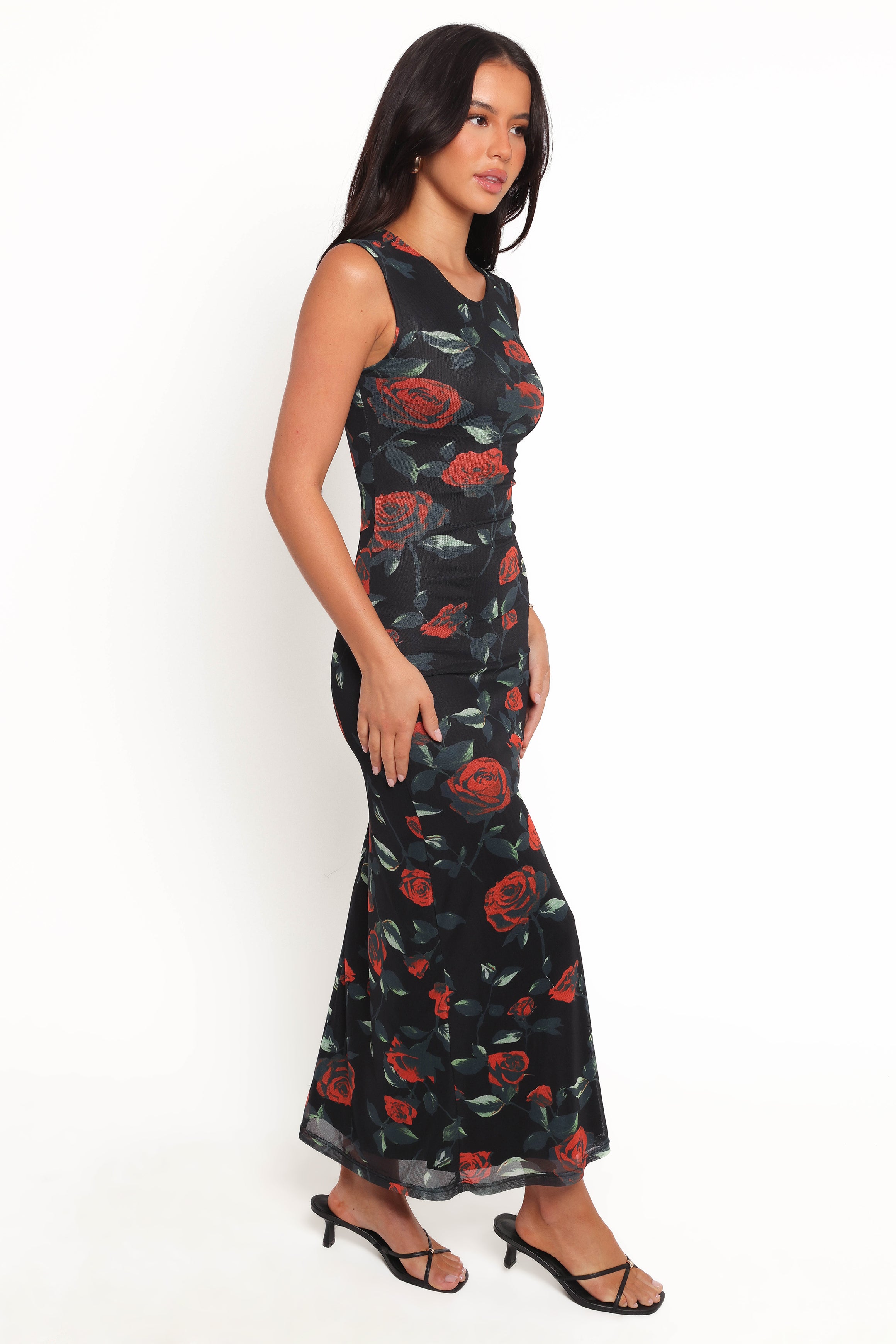 DRESSES Drea Maxi Dress - Rose Print