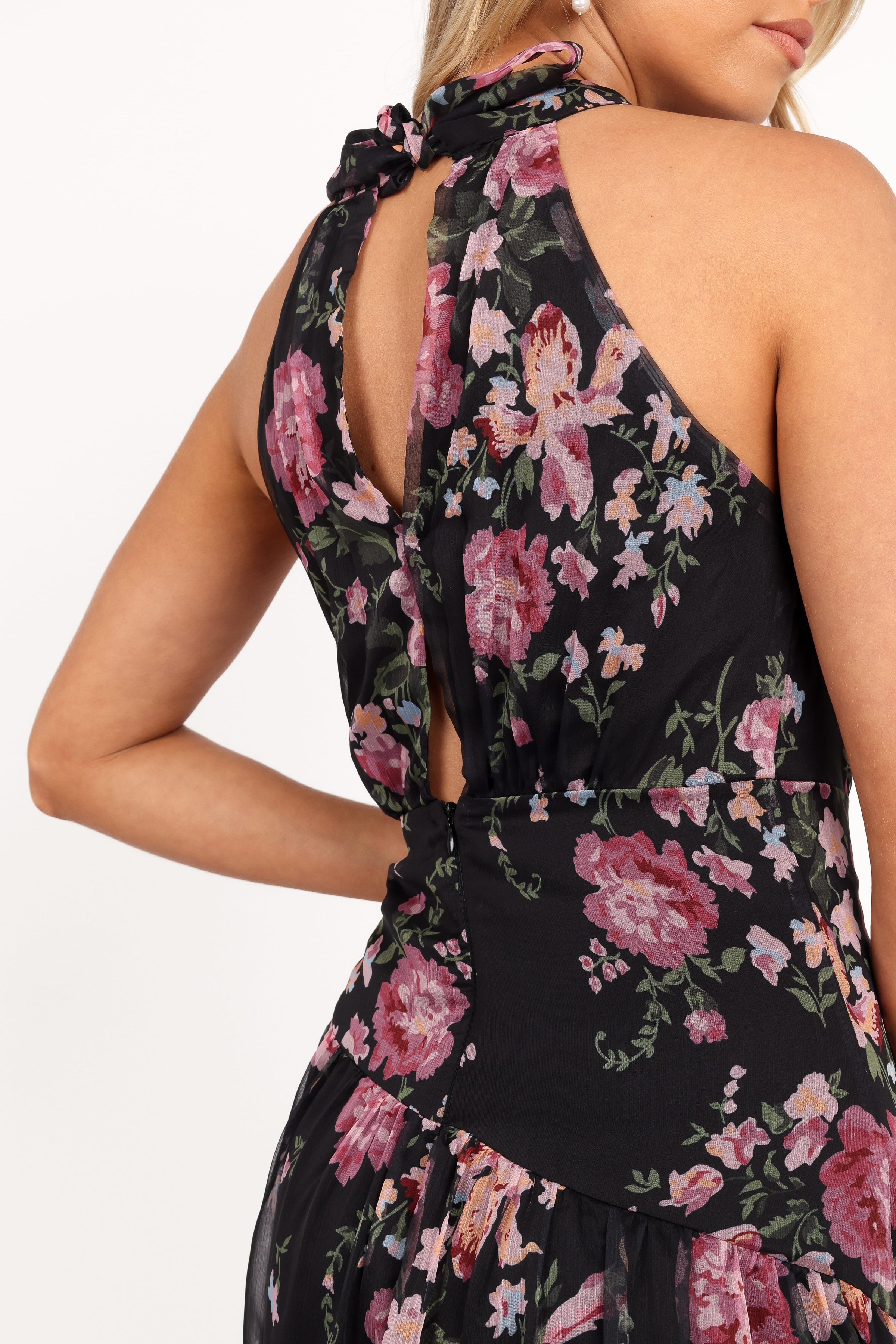 DRESSES Eden Maxi Dress - Black Floral