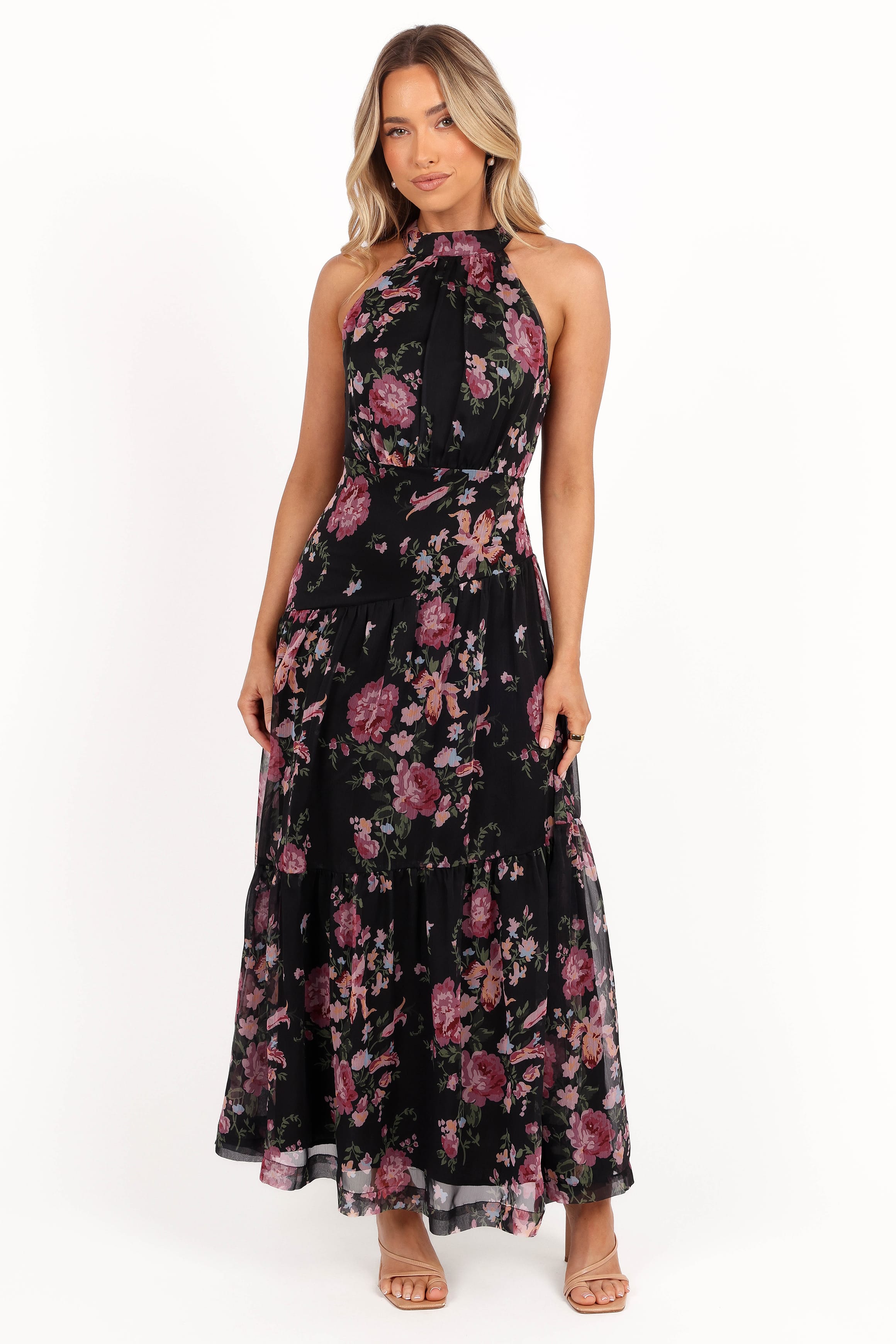 DRESSES Eden Maxi Dress - Black Floral