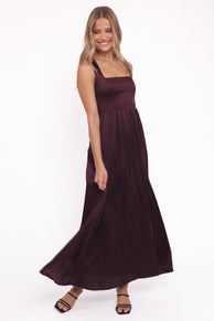 DRESSES Elania Maxi Dress - Plum