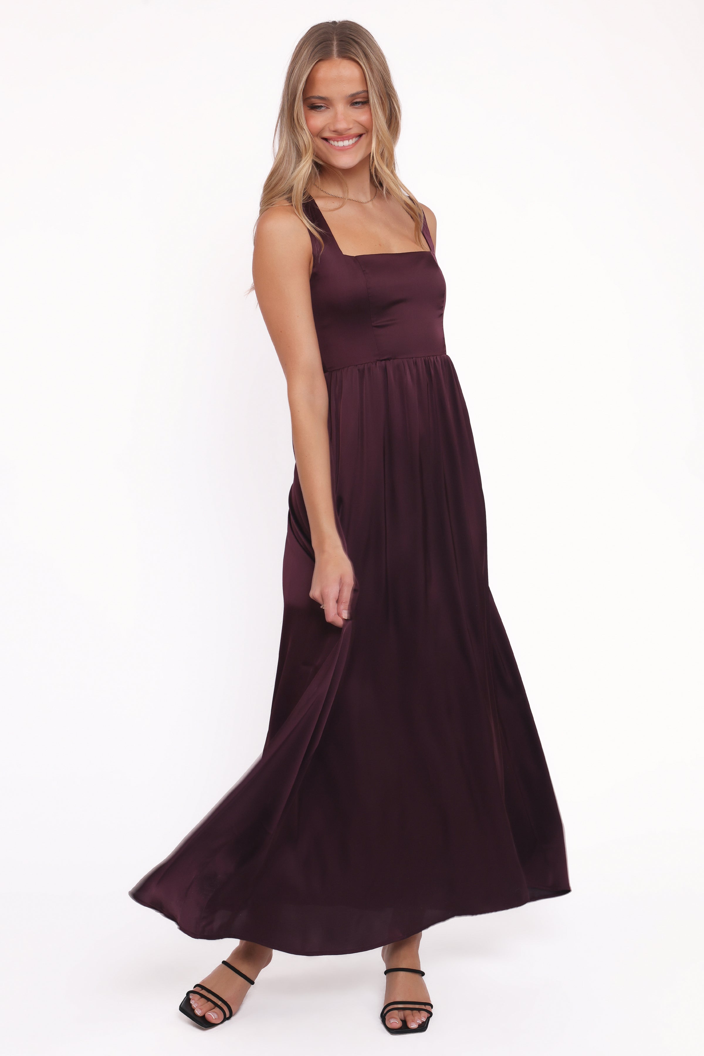 DRESSES Elania Maxi Dress - Plum