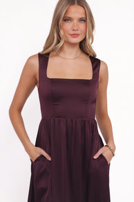 DRESSES Elania Maxi Dress - Plum