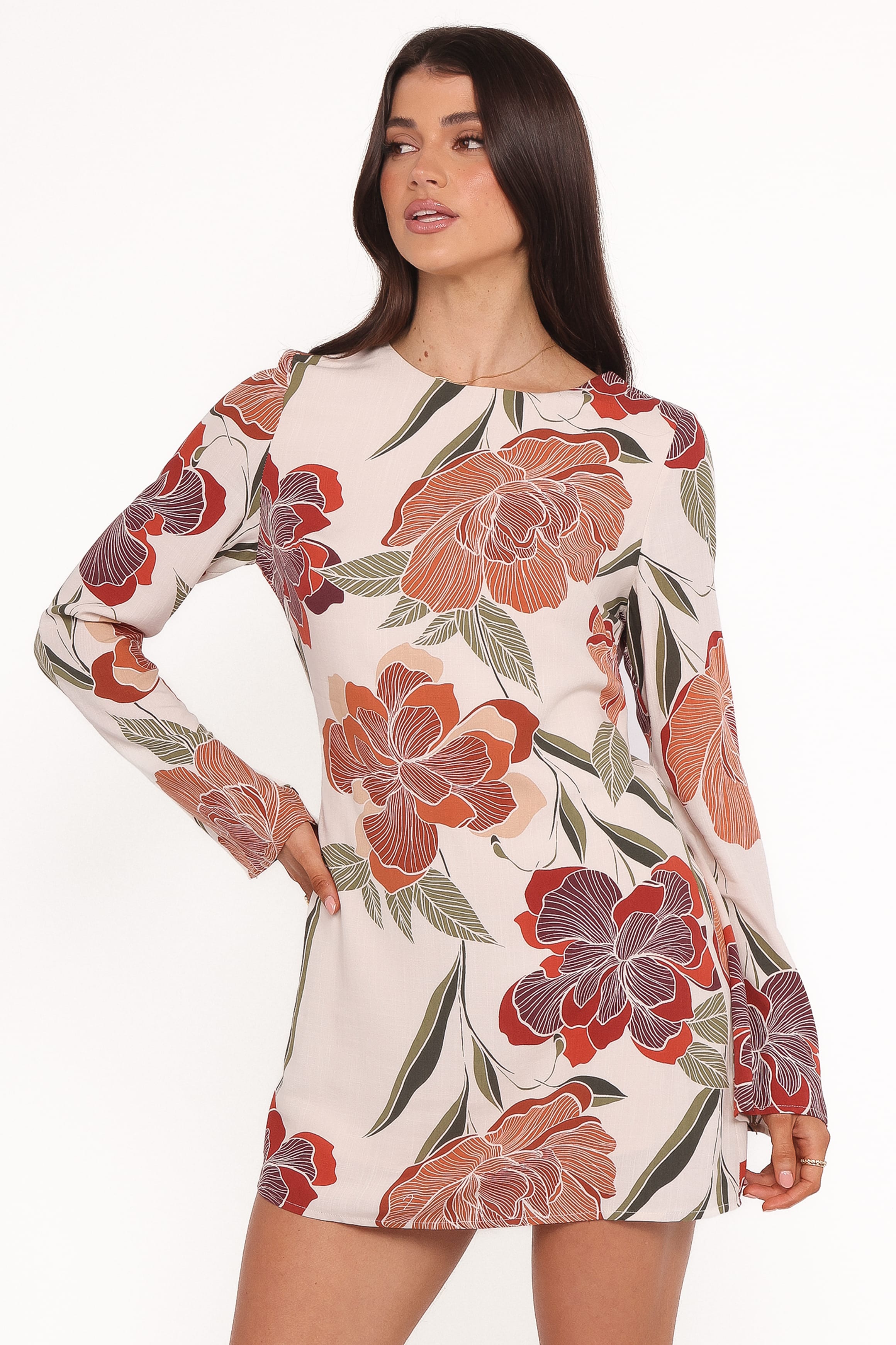 DRESSES Elanira Mini Dress - Fall Floral