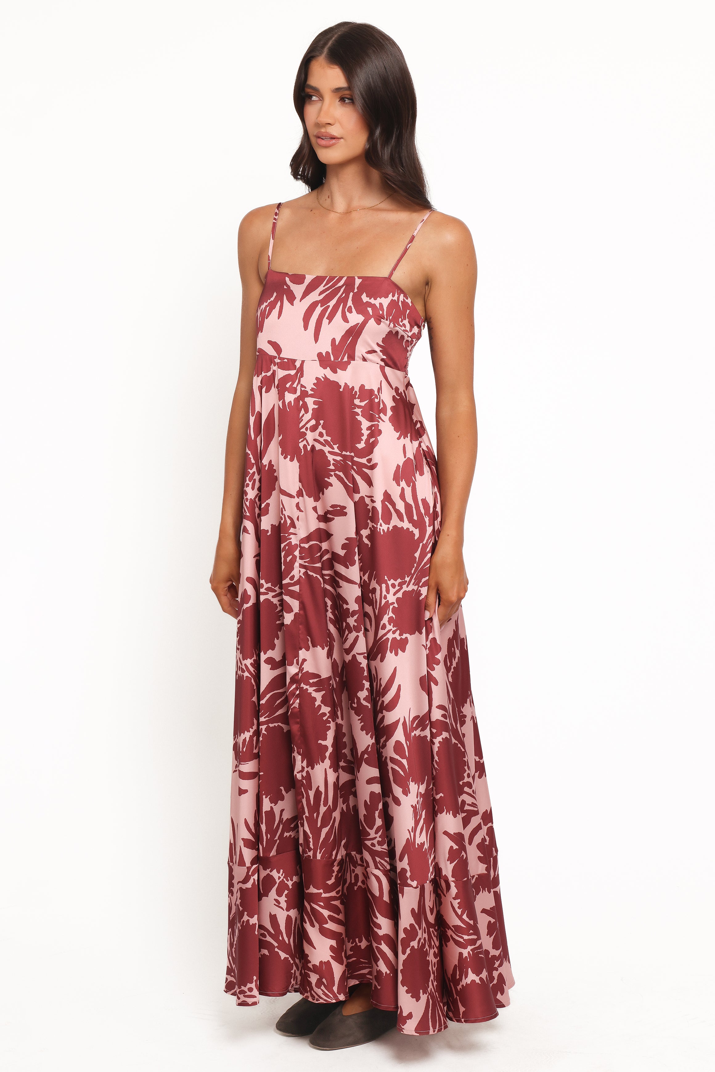 DRESSES Elanor Maxi Dress - Pale Burgundy