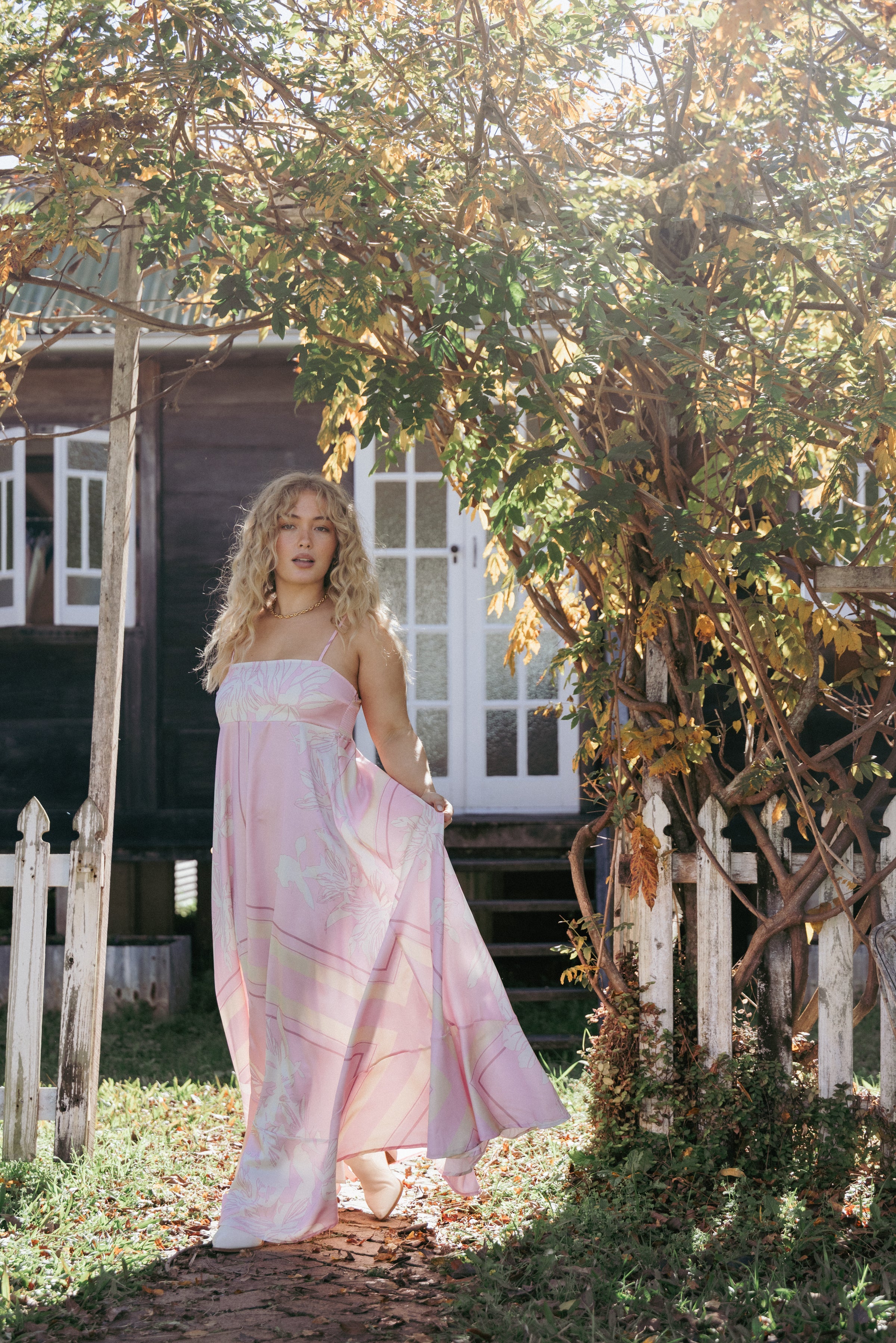 DRESSES Elanor Maxi Dress - Pale Pink