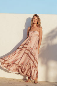 DRESSES Elanor Maxi Dress - Pink Cocoa