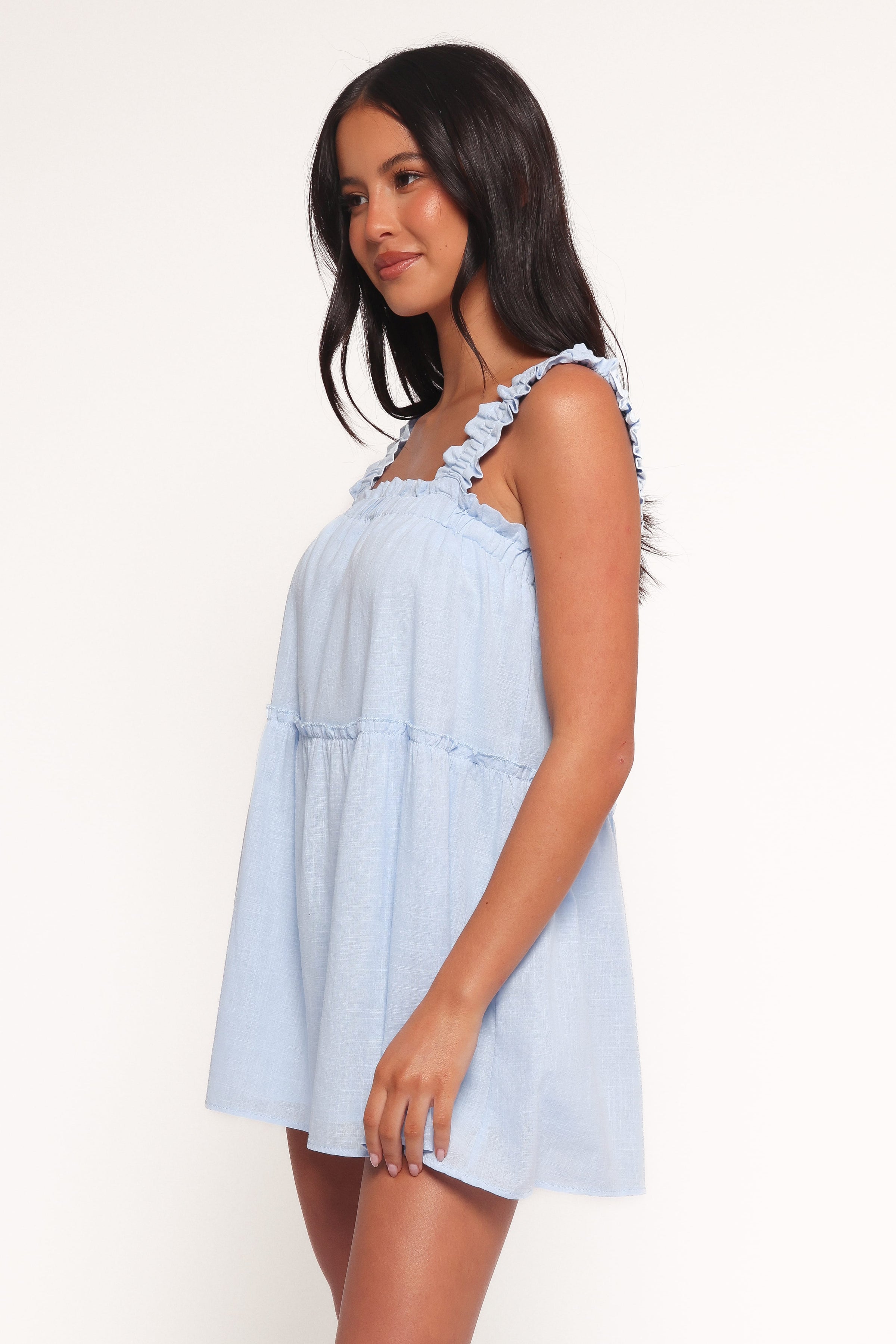 DRESSES Elena Mini Dress - Light Blue