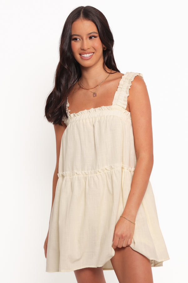 DRESSES Elena Mini Dress - White