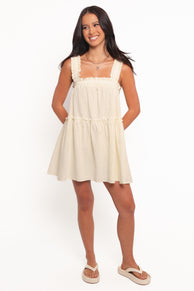 DRESSES Elena Mini Dress - White