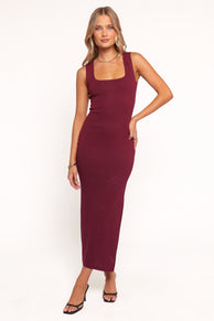 DRESSES Elinor Maxi Dress - Cherry