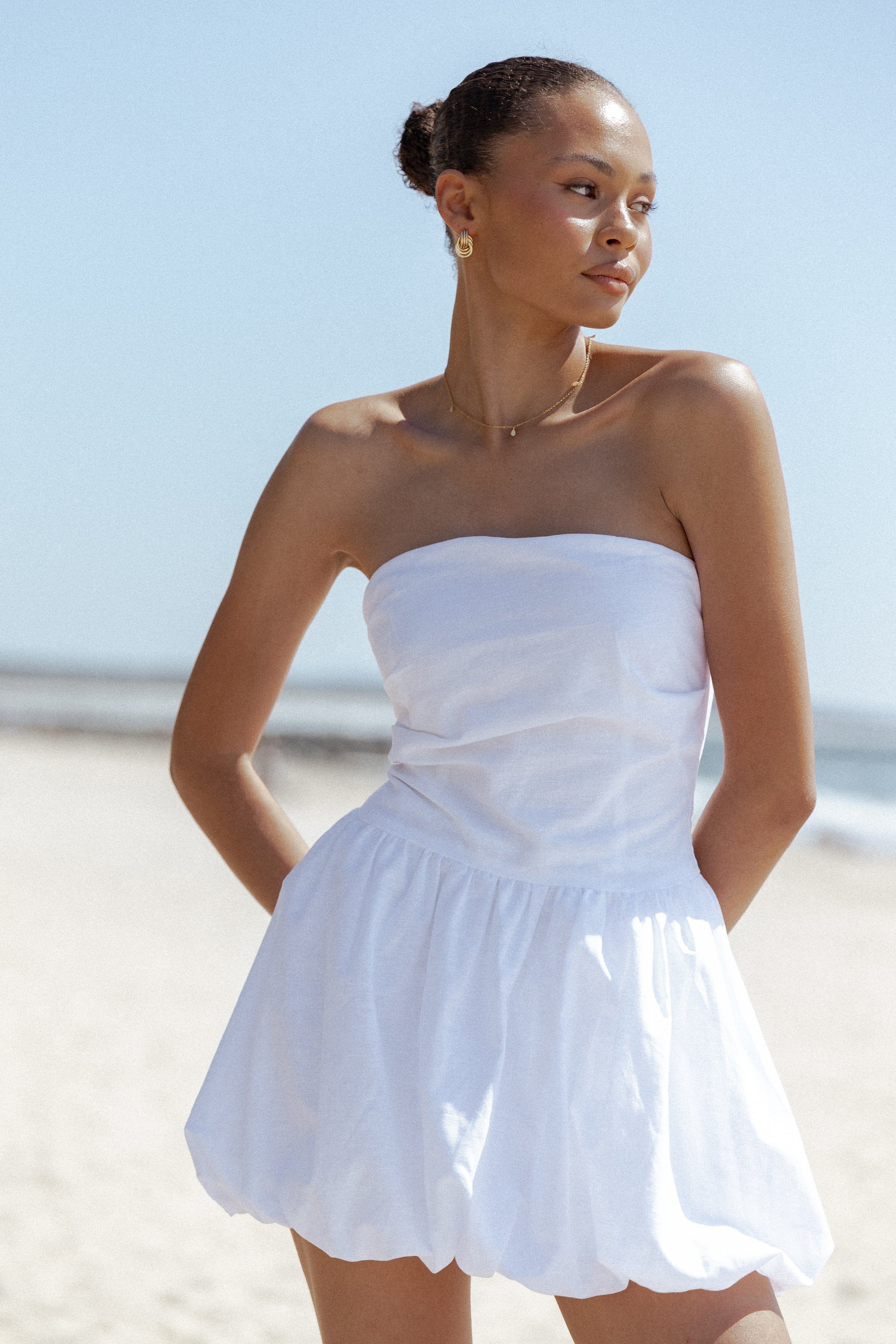 DRESSES Ella Mini Dress - White