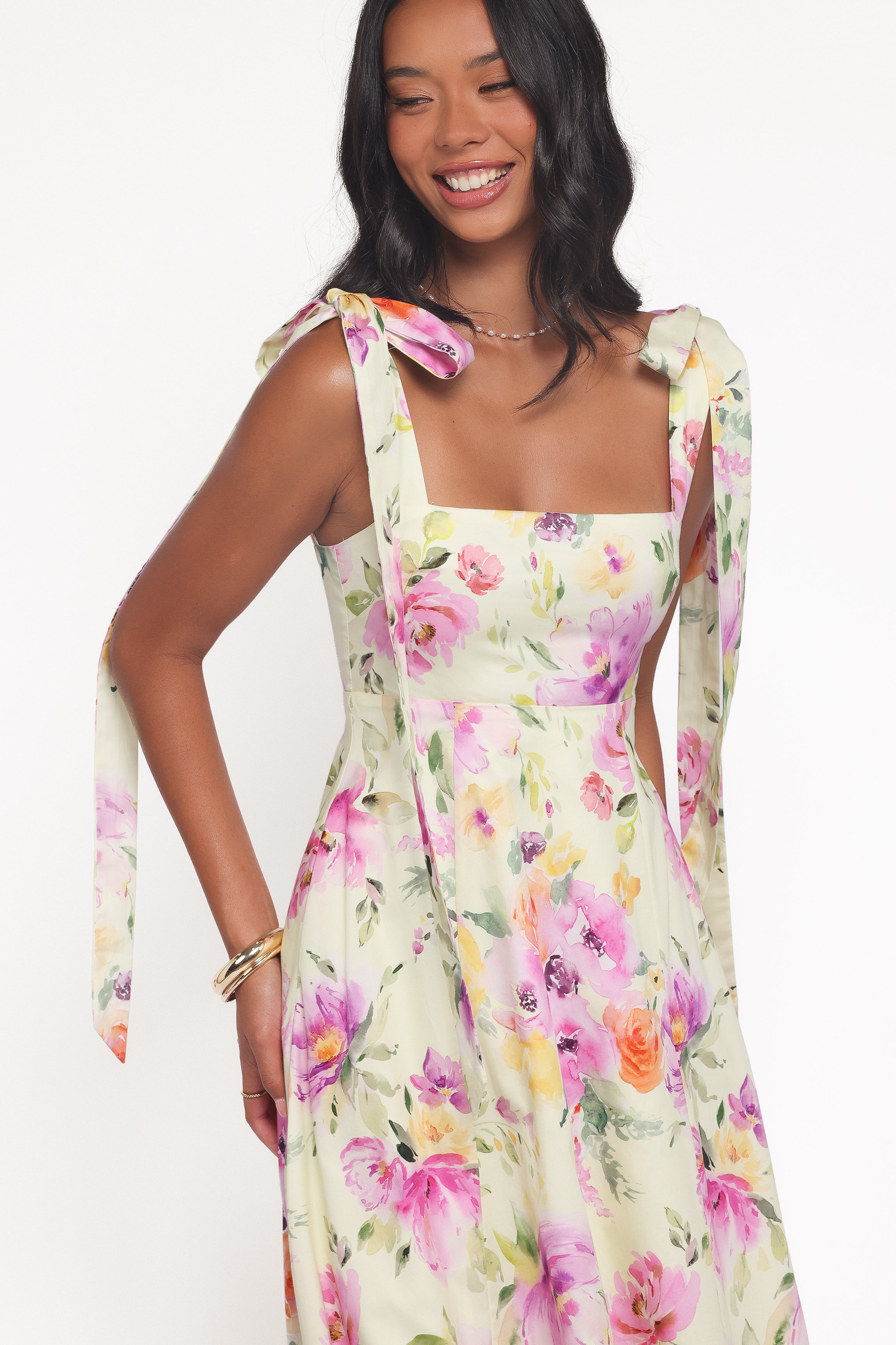 DRESSES Ellody Maxi Dress - Yellow Petunia