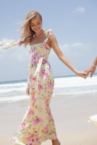 DRESSES Ellody Maxi Dress - Yellow Petunia