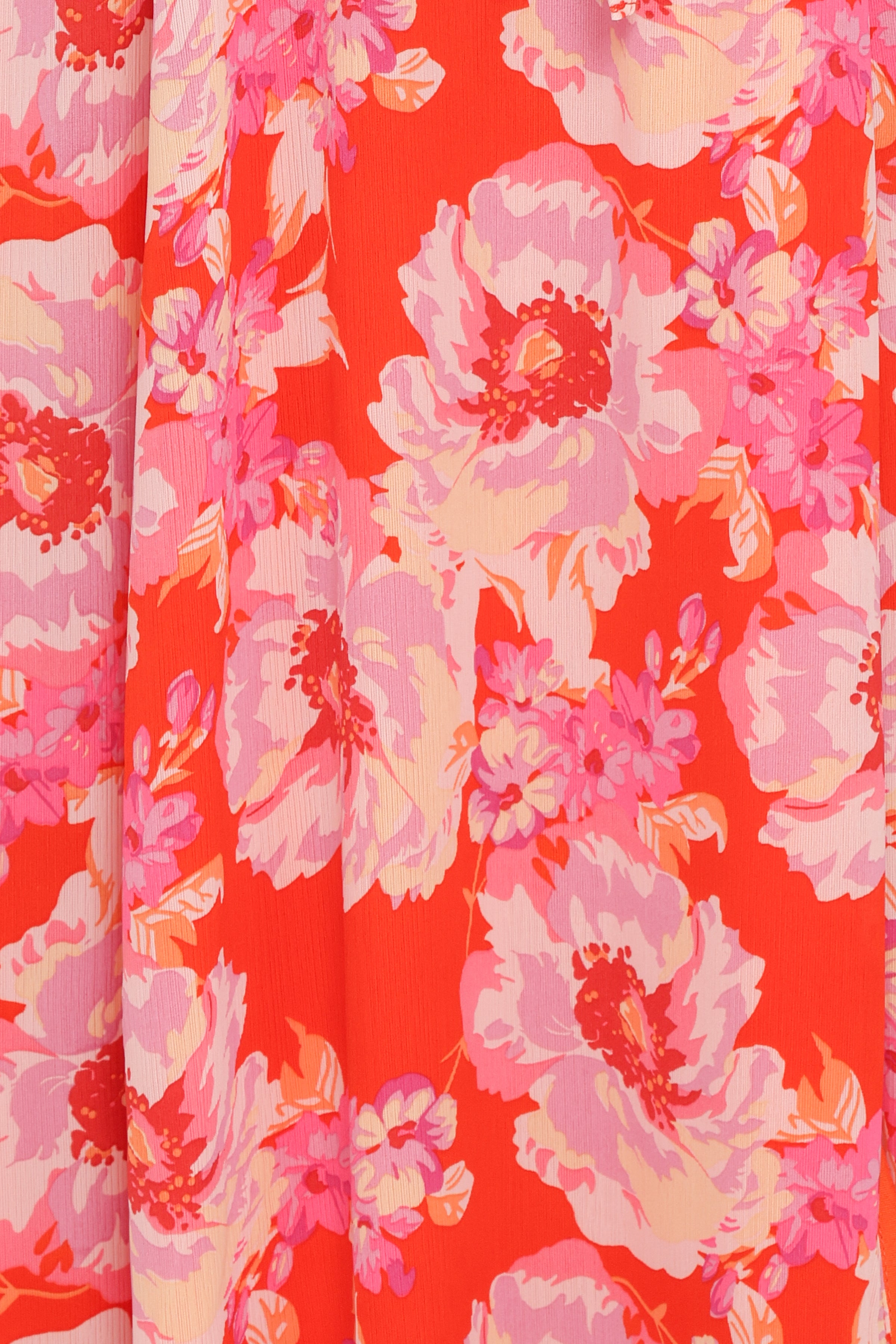 DRESSES Elodie Midi Dress - Red Floral