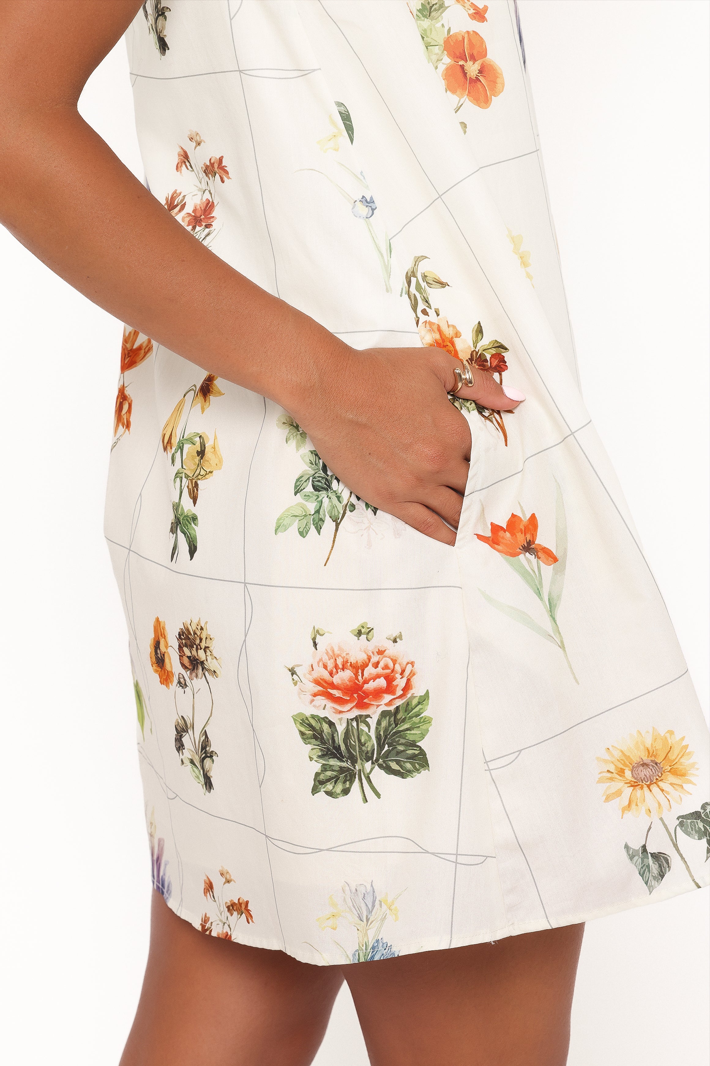 DRESSES Elordi Mini Dress - Multi Flowers