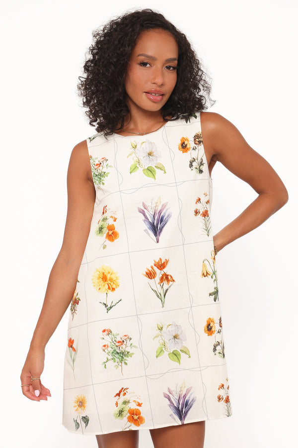 DRESSES Elordi Mini Dress - Multi Flowers