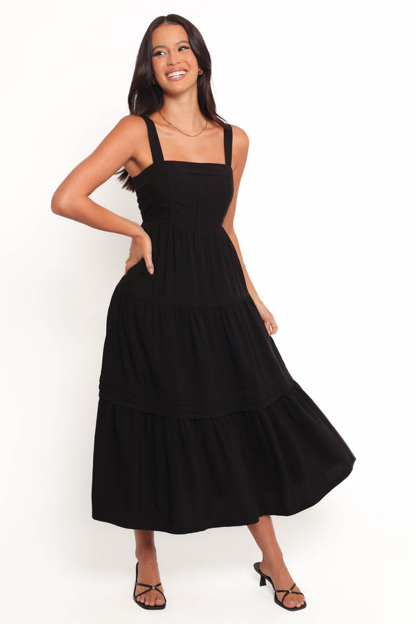 DRESSES Elvia Maxi Dress - Black