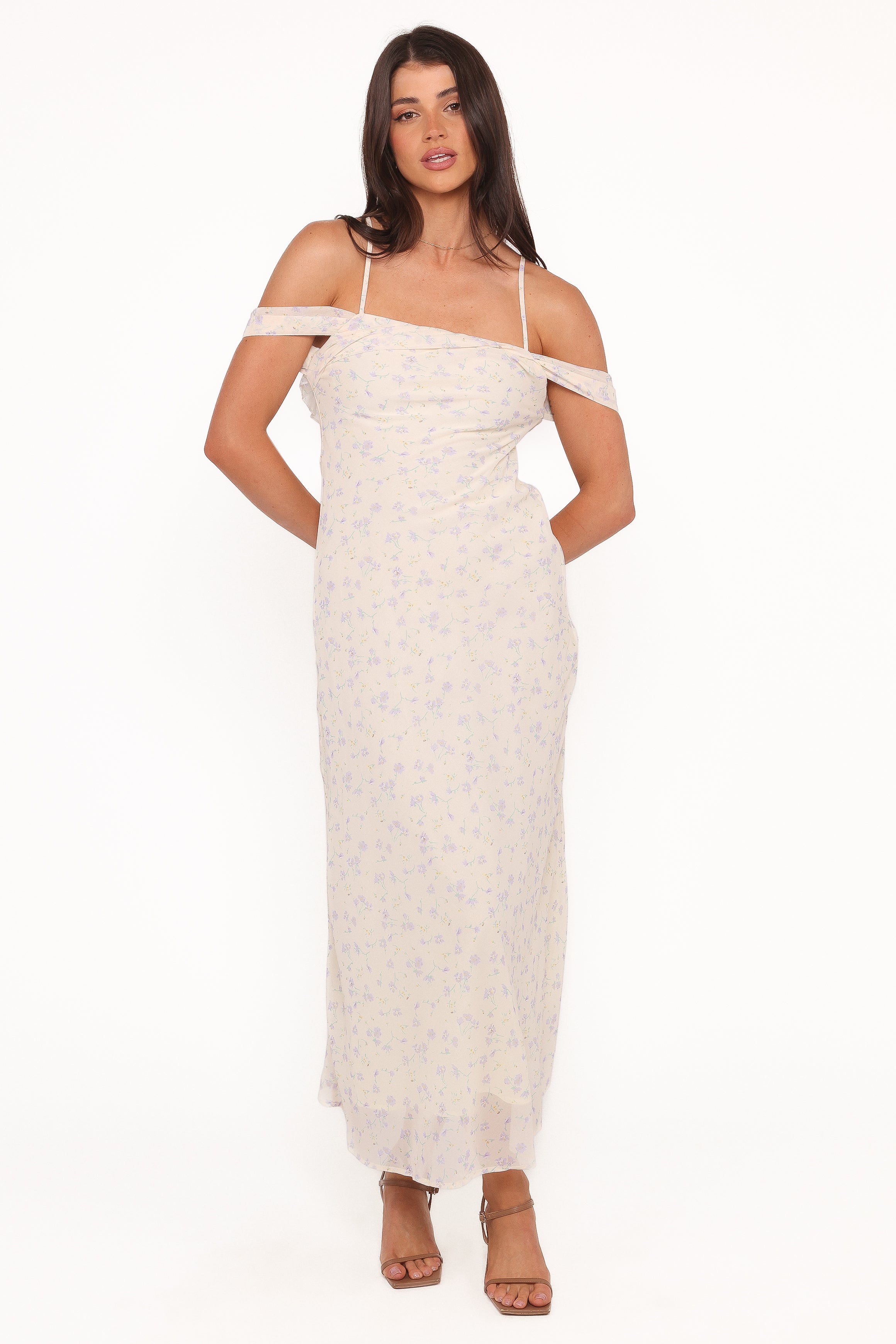 DRESSES Elwood Midi Dress - Yellow Ditsy Floral