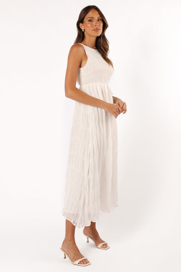 DRESSES @Ema Maxi Dress - White