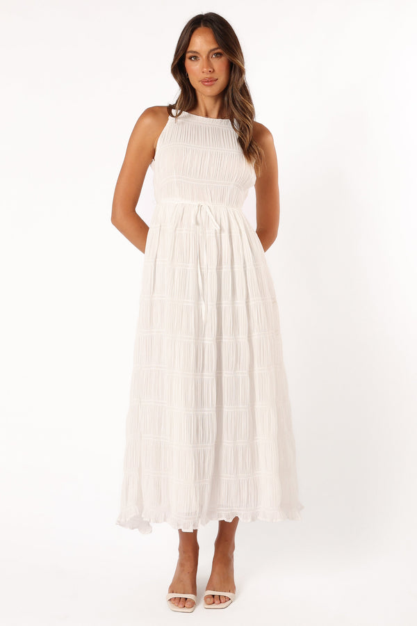 DRESSES @Ema Maxi Dress - White