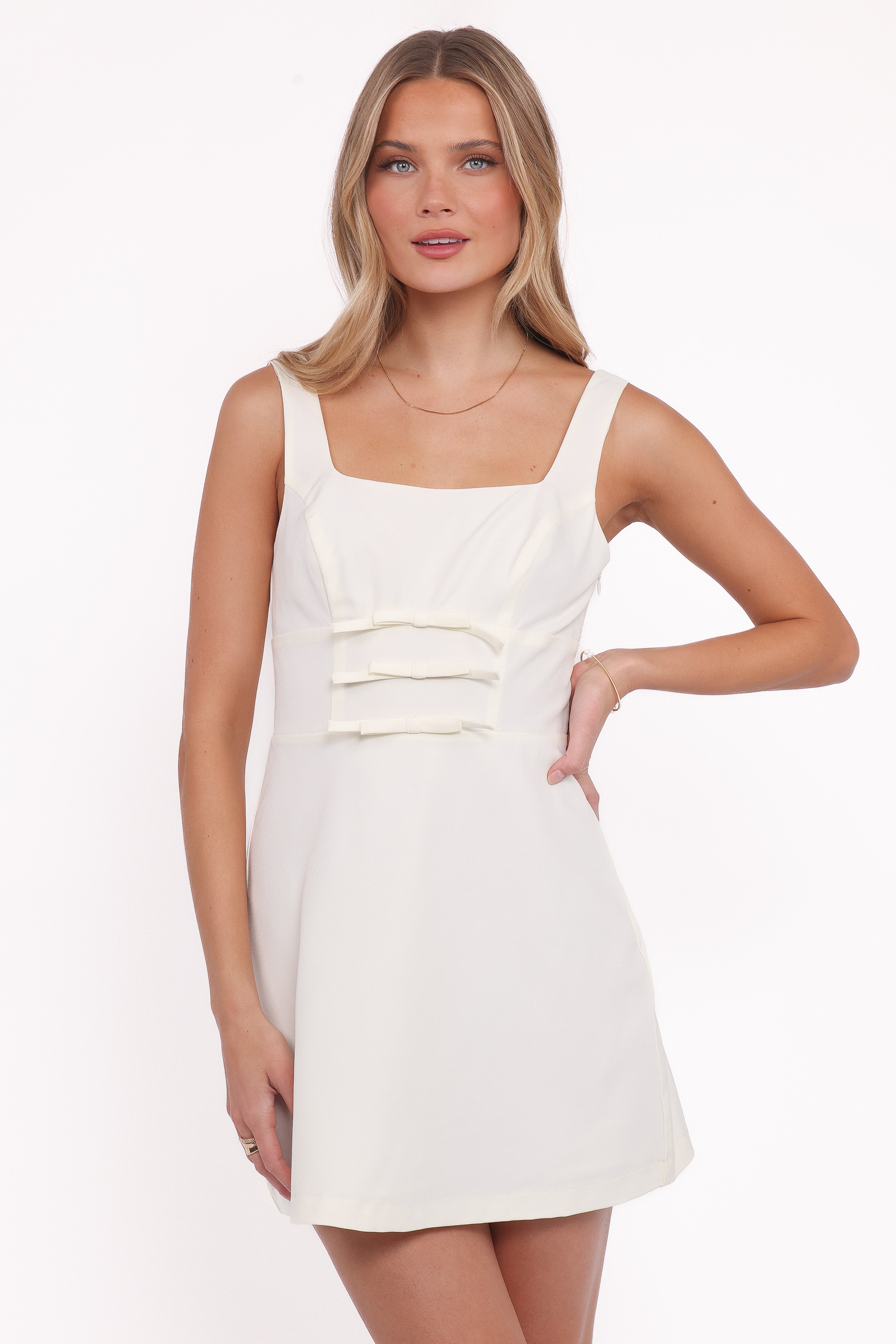 DRESSES Emer Mini Dress - Cream