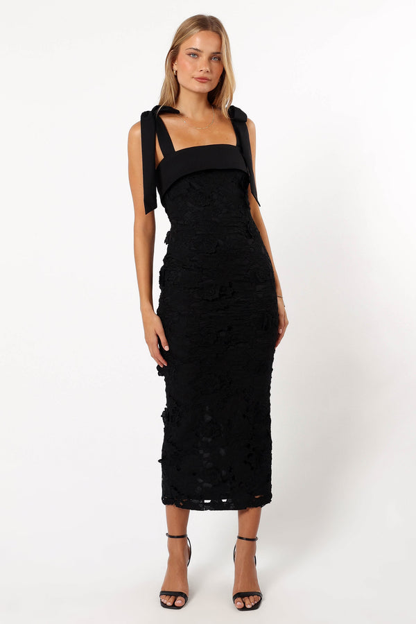 DRESSES @Emersyn Lace Dress - Black