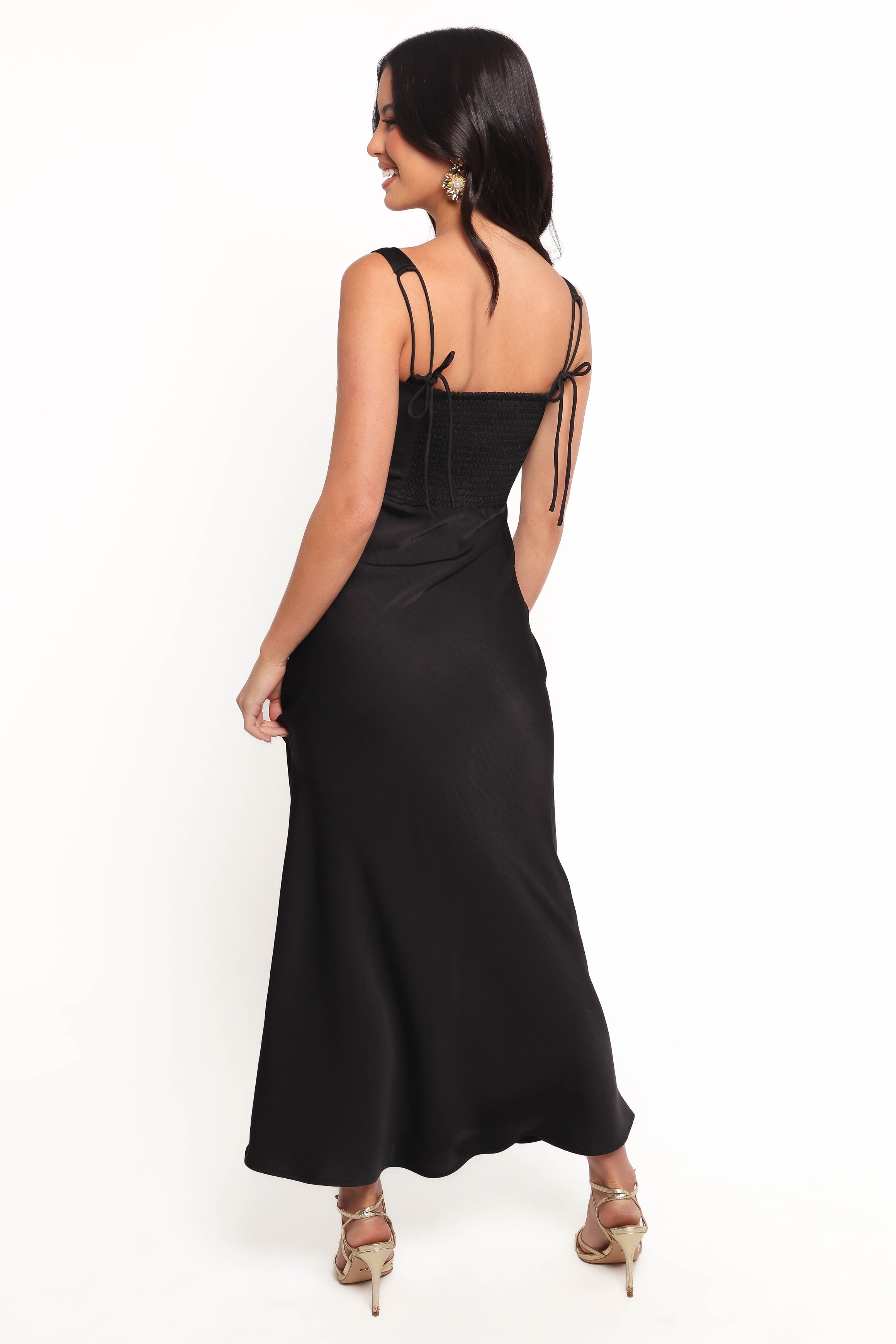 DRESSES Emile Midi Dress - Black