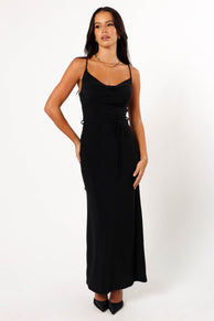 DRESSES @Emily Midi Dress - Black (Hold for Euro Summer)