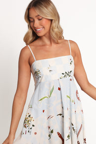 DRESSES Emmeline Maxi Dress - Blue Floral