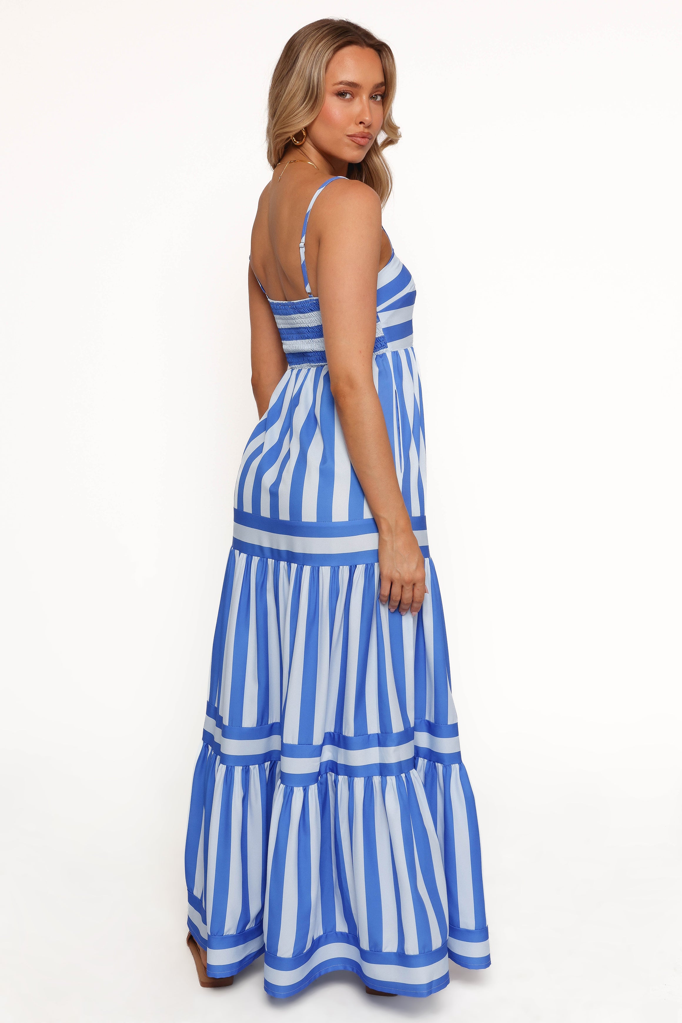 DRESSES Emry Maxi Dress - Blue Stripe