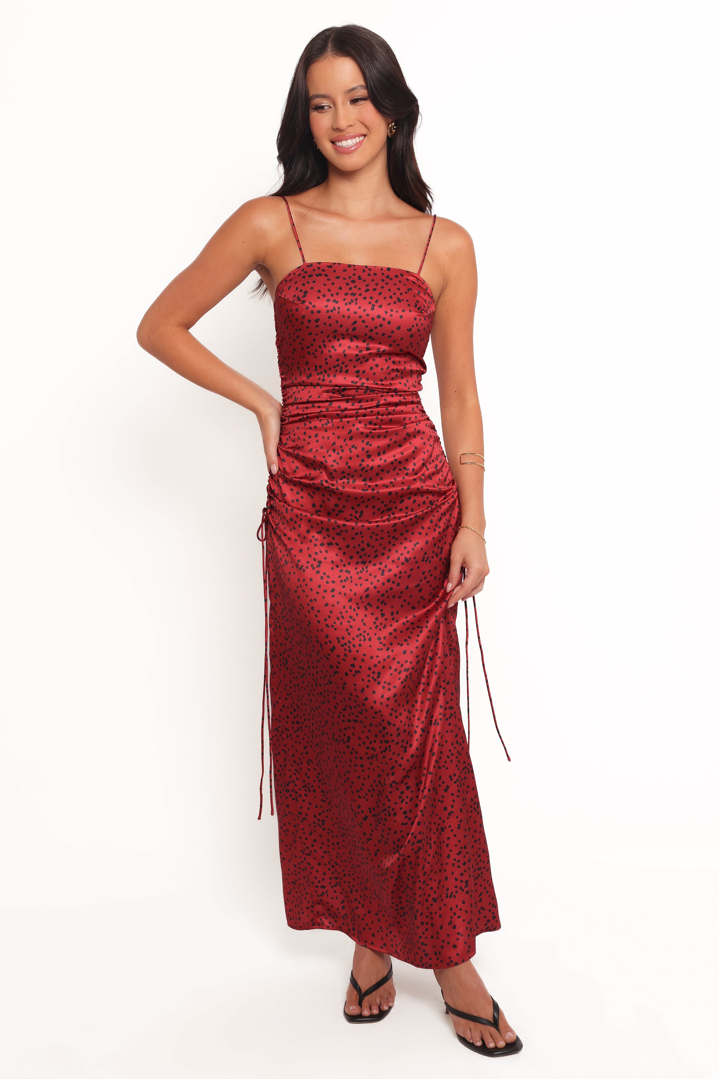 DRESSES Enid Midi Dress - Red