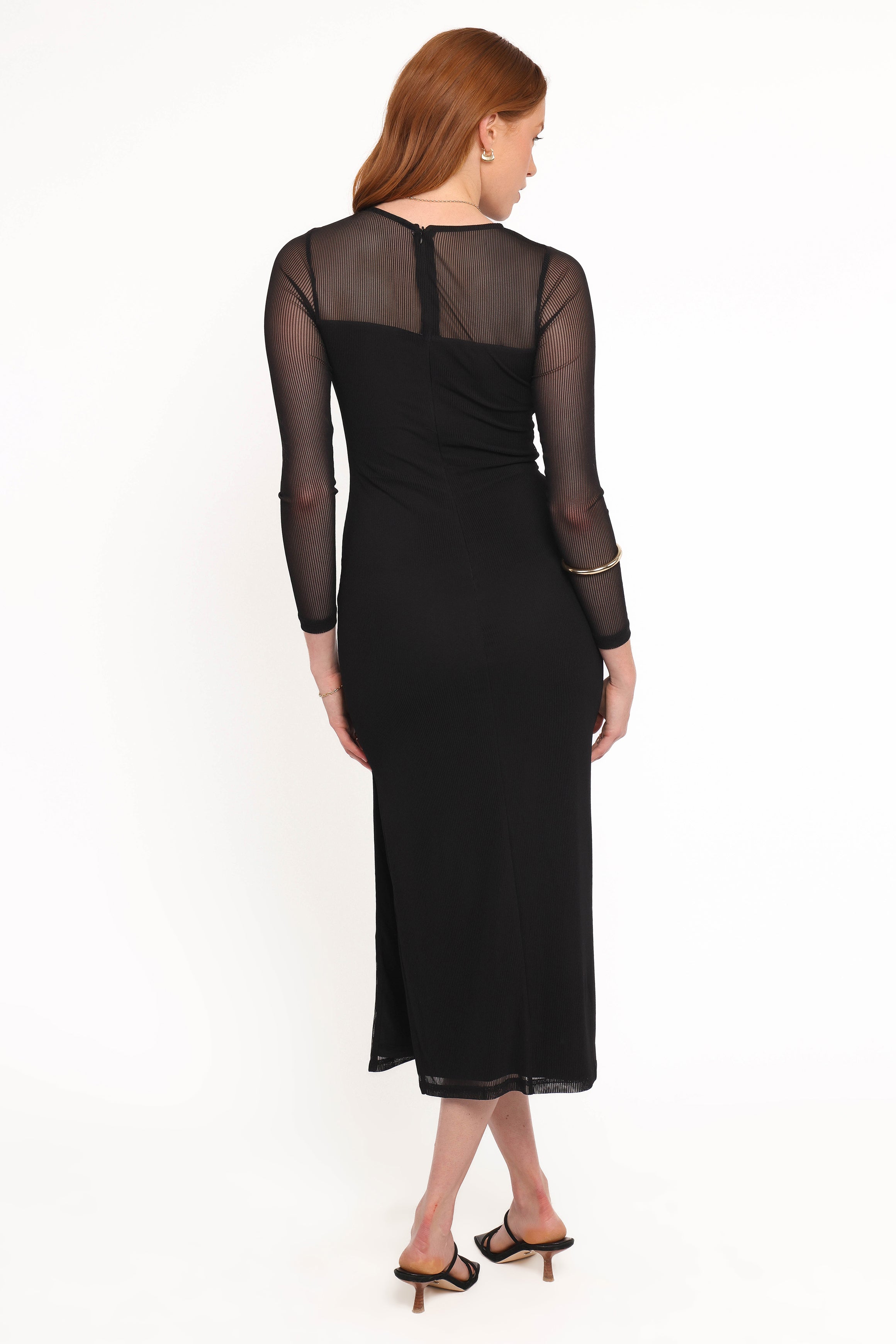 DRESSES Famille Midi Dress - Black