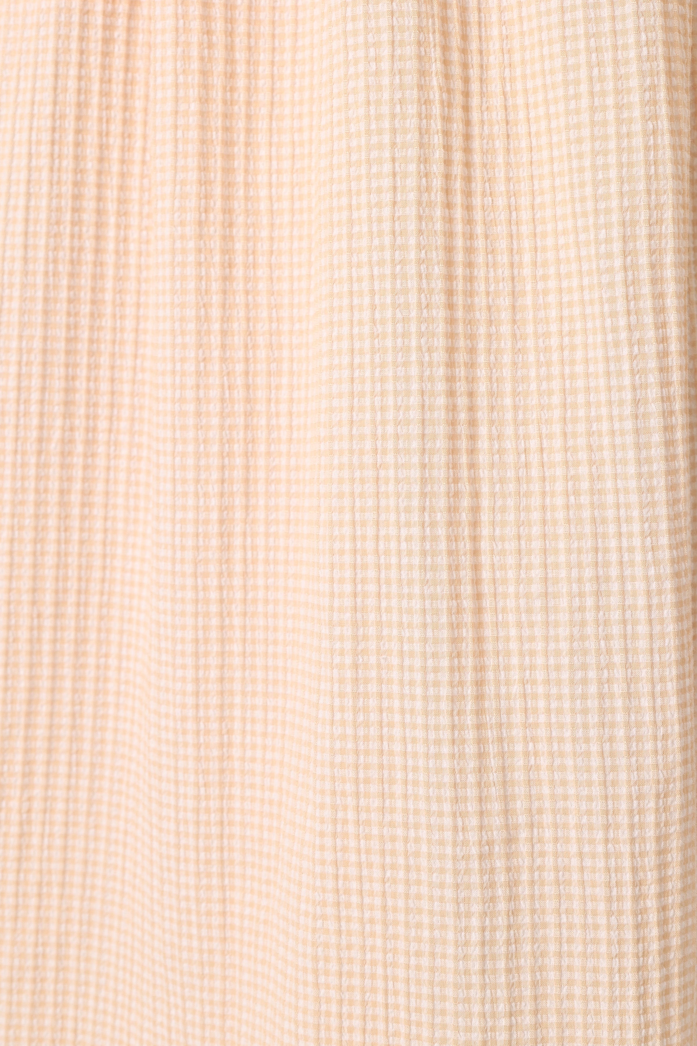 DRESSES @Farley Flutter Sleeve Midi Dress - Tan Gingham (Hold for Sundial)