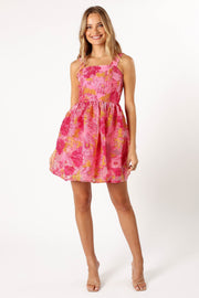 DRESSES @Ferna Mini Dress - Pink