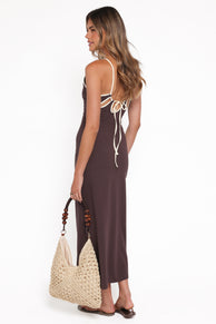 DRESSES Fiona Maxi Dress - Espresso