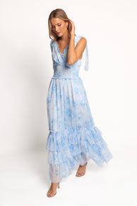 DRESSES Fionna Maxi Dress - Blue Floral