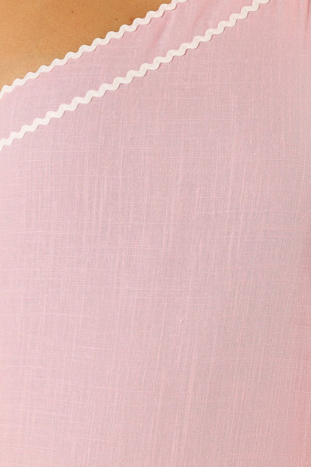 DRESSES @Fleaur One Shoulder Maxi Dress - Pink