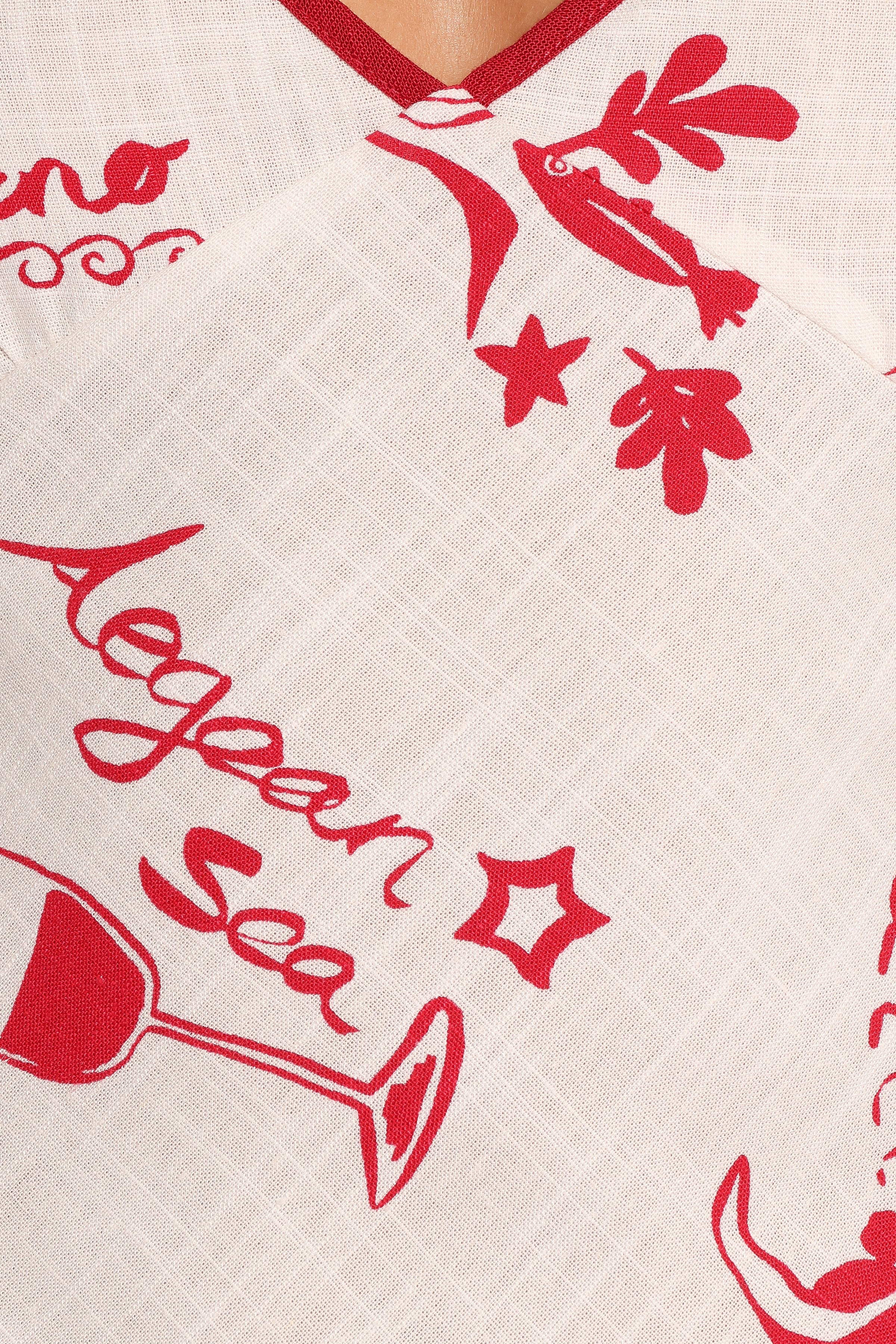 DRESSES Fleur Mini Dress - Red