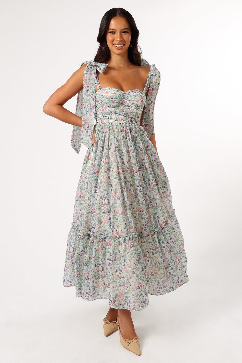 Collective Dress - Floret Midi Dress - Multi secondary image